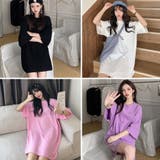 ロングtシャツ レディースビッグtシャツ | ANGELCLOSET | 詳細画像14