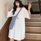ロングtシャツ レディースビッグtシャツ | ANGELCLOSET | 詳細画像4