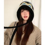 ニットバケットハット フェアアイル柄帽子 | SUNSHINE CLOSET | 詳細画像10 