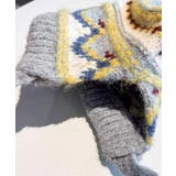 ニットバケットハット フェアアイル柄帽子 | SUNSHINE CLOSET | 詳細画像21 