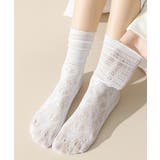 バレエコア ミドル丈靴下 シースルーソックス | SUNSHINE CLOSET | 詳細画像10 