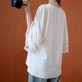 Vネック シャツブラウス レディース夏服 | ANGELCLOSET | 詳細画像10
