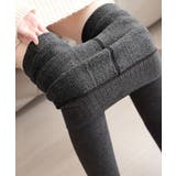 裏起毛レギンス ハイウエスト厚手タイツ冬 | SUNSHINE CLOSET | 詳細画像1