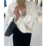 シャギーニットトップス クルーネック長袖 | SUNSHINE CLOSET | 詳細画像10