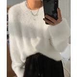 シャギーニットトップス クルーネック長袖 | SUNSHINE CLOSET | 詳細画像15