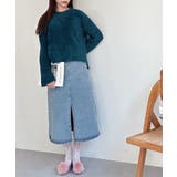 シャギーニットトップス クルーネック長袖 | SUNSHINE CLOSET | 詳細画像30