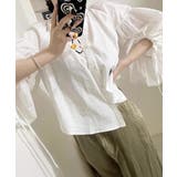 ランタンスリーブシャツブラウスレディース | SUNSHINE CLOSET | 詳細画像5 