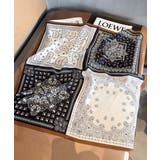 スクエアスカーフ シルク調スカーフ 上品 | SUNSHINE CLOSET | 詳細画像12 