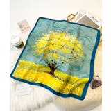 スクエアスカーフ シルク調スカーフ 上品 | SUNSHINE CLOSET | 詳細画像17 