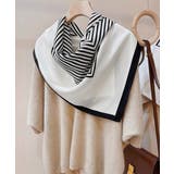 スクエアスカーフ シルク調スカーフ 上品 | SUNSHINE CLOSET | 詳細画像7 