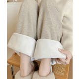 裏起毛ワイドパンツ 裏ボアイージーパンツ | SUNSHINE CLOSET | 詳細画像1 