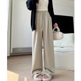 裏起毛ワイドパンツ 裏ボアイージーパンツ | SUNSHINE CLOSET | 詳細画像3 