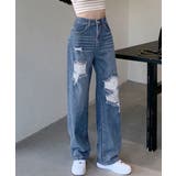 ダメージデニムパンツ クラッシュジーンズ | SUNSHINE CLOSET | 詳細画像3 