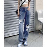 ダメージデニムパンツ クラッシュジーンズ | SUNSHINE CLOSET | 詳細画像4 