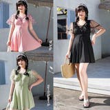 ぽっちゃり水着 ワンピース水着体型カバー | SUNSHINE CLOSET | 詳細画像2