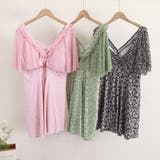 小花柄 ぽっちゃり水着 大きいサイズ温泉 | SUNSHINE CLOSET | 詳細画像8 