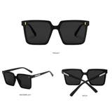 スクエアサングラス ビックフレームメガネ | SUNSHINE CLOSET | 詳細画像3 