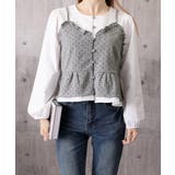 ノーカラーブラウスレディースおしゃれ 重ね着風トップス 前開きシャツ体型カバーフ… | SUNSHINE CLOSET | 詳細画像13 