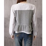 ノーカラーブラウスレディースおしゃれ 重ね着風トップス 前開きシャツ体型カバーフ… | SUNSHINE CLOSET | 詳細画像16 