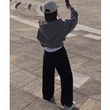 ジップパーカー 韓国ショート丈フーディー | ANGELCLOSET | 詳細画像14