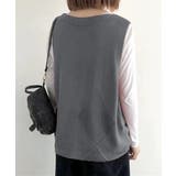 ニットベスト レディース 前開きチョッキ | SUNSHINE CLOSET | 詳細画像12 