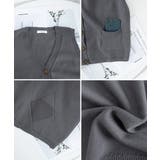 ニットベスト レディース 前開きチョッキ | SUNSHINE CLOSET | 詳細画像29 