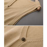 ニットベスト レディース 前開きチョッキ | SUNSHINE CLOSET | 詳細画像31 