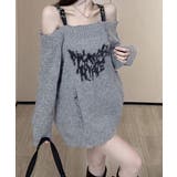 オフショルニットミニワンピース ダメージ | SUNSHINE CLOSET | 詳細画像1 