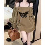 オフショルニットミニワンピース ダメージ | SUNSHINE CLOSET | 詳細画像17 