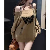 オフショルニットミニワンピース ダメージ | SUNSHINE CLOSET | 詳細画像8 