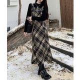 チェック柄サスペンダーワンピースベルト付 | SUNSHINE CLOSET | 詳細画像15 