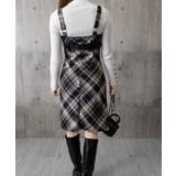 チェック柄サスペンダーワンピースベルト付 | SUNSHINE CLOSET | 詳細画像20 