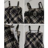 チェック柄サスペンダーワンピースベルト付 | SUNSHINE CLOSET | 詳細画像23 