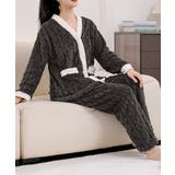 フリースパジャマ上下セット冬ルームウェア | SUNSHINE CLOSET | 詳細画像11 