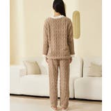 フリースパジャマ上下セット冬ルームウェア | SUNSHINE CLOSET | 詳細画像3 