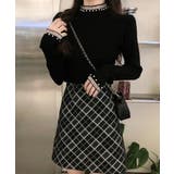 上品メロウプルオーバーレディース細身無地セーター大人可愛いフェミニンきれいめ韓国… | SUNSHINE CLOSET | 詳細画像3
