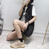 デニムベスト レディース デニムチョッキ | SUNSHINE CLOSET | 詳細画像6