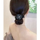 華やかな大ぶりオーガンジー髪飾り シアー素材ヘアアクセサリー韓国風ラインストーン… | SUNSHINE CLOSET | 詳細画像7