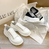 厚底スニーカー キャンバススニーカー韓国 | ANGELCLOSET | 詳細画像14