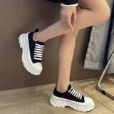 厚底スニーカー キャンバススニーカー韓国 | ANGELCLOSET | 詳細画像6