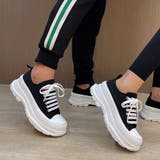 厚底スニーカー キャンバススニーカー韓国 | ANGELCLOSET | 詳細画像9