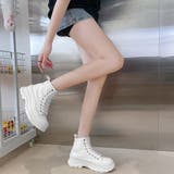 ハイカットスニーカー 韓国厚底スニーカー | ANGELCLOSET | 詳細画像12