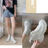 ハイカットスニーカー 韓国厚底スニーカー | ANGELCLOSET | 詳細画像14