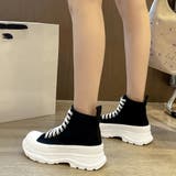 ハイカットスニーカー 韓国厚底スニーカー | ANGELCLOSET | 詳細画像8