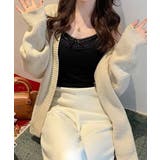 カップ付きキャミソールレーストリムキャミ | SUNSHINE CLOSET | 詳細画像8 