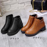 ショートブーツ レディース 裏起毛ブーツ | ANGELCLOSET | 詳細画像2