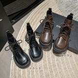 ショートブーツ 厚底 ワークブーツ 美脚 | SUNSHINE CLOSET | 詳細画像2 