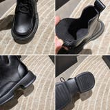 ショートブーツ 厚底 ワークブーツ 美脚 | SUNSHINE CLOSET | 詳細画像4 