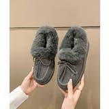 モカシン レディース ボアローファー冬靴 | ANGELCLOSET | 詳細画像10