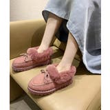 モカシン レディース ボアローファー冬靴 | ANGELCLOSET | 詳細画像11